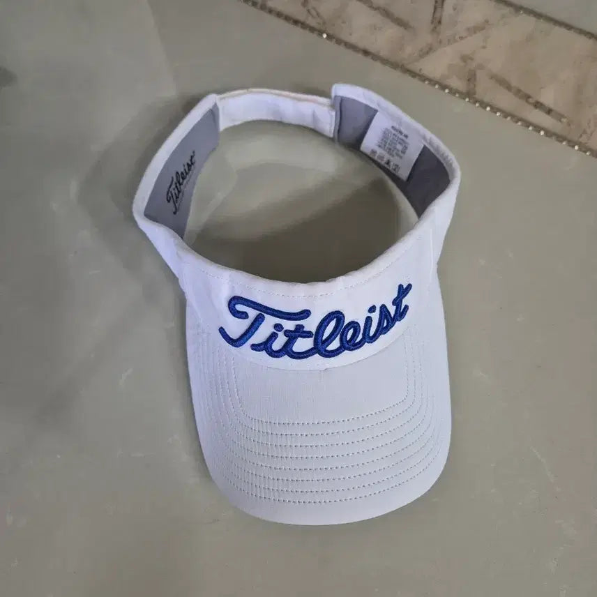 [BUNJANG] Titleist Golf Sun Cap White / 타이틀리스트 골프 썬캡 화이트