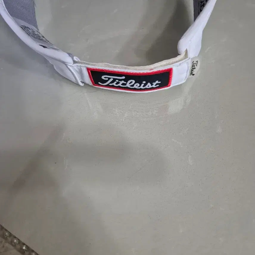 [BUNJANG] Titleist Golf Sun Cap White / 타이틀리스트 골프 썬캡 화이트
