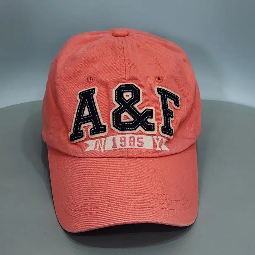 [BUNJANG] America &amp;F Pink Washed Out Vintage Ball Cap / America &amp;F 아메리카앤에프 핑크색 볼캡 모자 vintage
