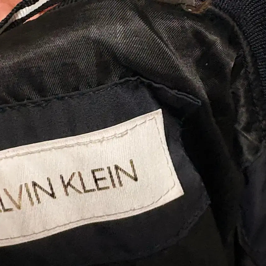 [BUNJANG] Calvin Klein Quilted Jumper Navy / 캘빈클라인 퀼팅점퍼 (네이비)