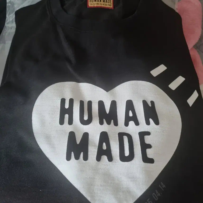 [BUNJANG] Human Made Heart T-Shirt Black / HUMAN MADE 하트 반팔 티셔츠 블랙