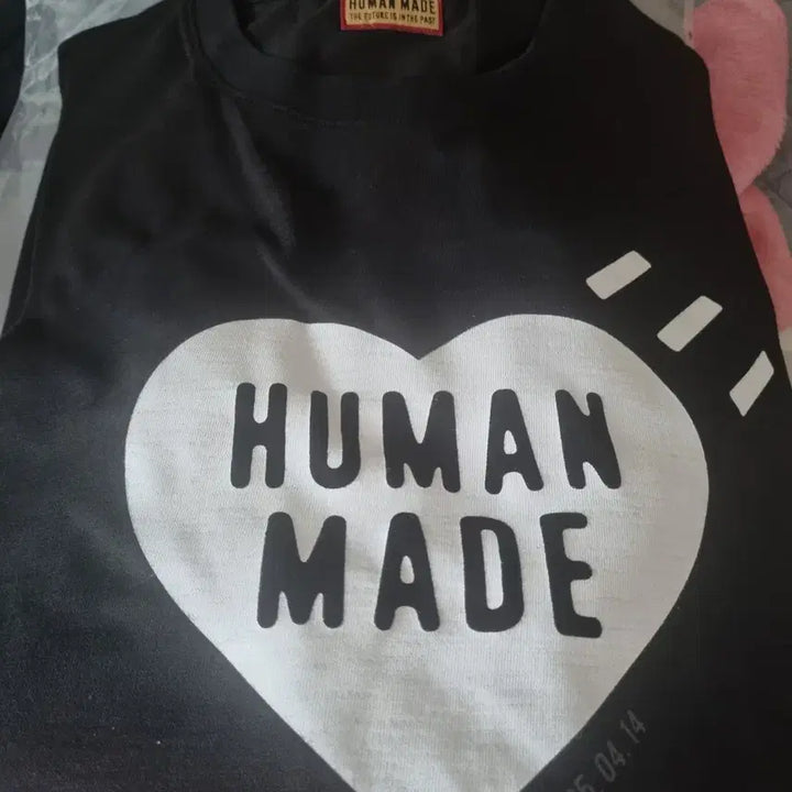 [BUNJANG] Human Made Heart T-Shirt Black / HUMAN MADE 하트 반팔 티셔츠 블랙