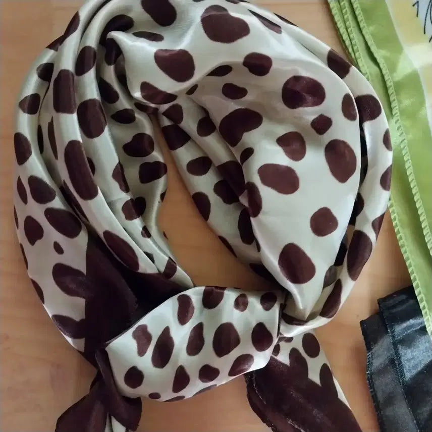[BUNJANG] Vintage Silk Patterned Scarves Collection / 패턴 스카프 모음 (실크/빈티지)