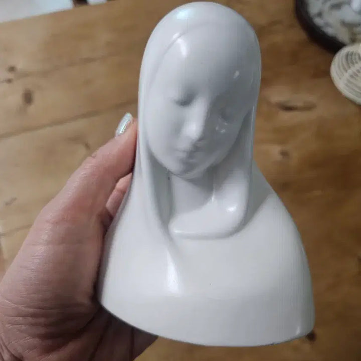 [BUNJANG] Ceramic Bust Figurine / <무료배송>11.5x10 여인 도자기 흉상 장식