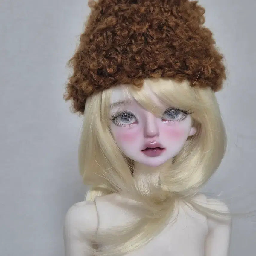 [BUNJANG] 7-8 inch MSD Ball-Jointed Doll Wig / MSD 7~8인치 인형 구관 가발 구체관절인형
