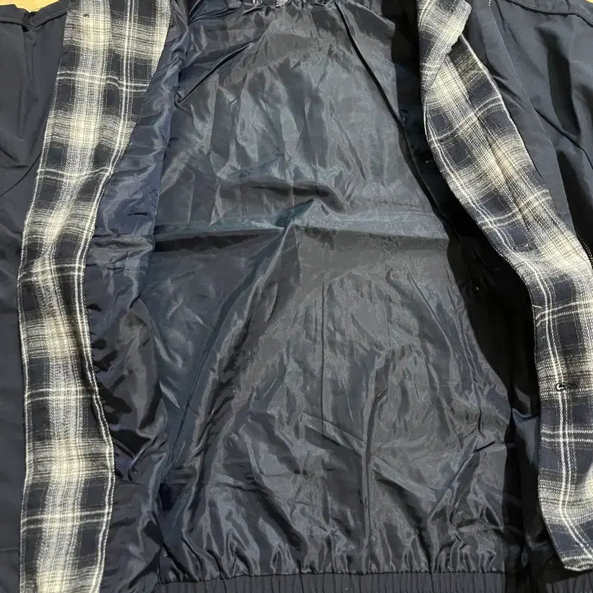 [BUNJANG] Check Lined Field Jacket / 체크 야상자켓