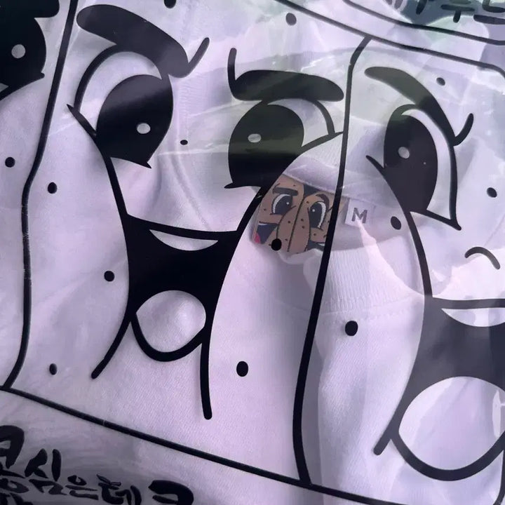 [BUNJANG] Egg is Coming KKPP Food T-shirt Size M / 에그이즈커밍 콩콩밥밥 티셔츠 KKPP 푸드