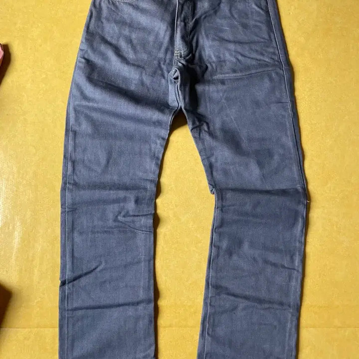 [BUNJANG] Megan Bluejeans Gray Denim High-Waisted Pants / 그레이 데님 하이웨스트 바지