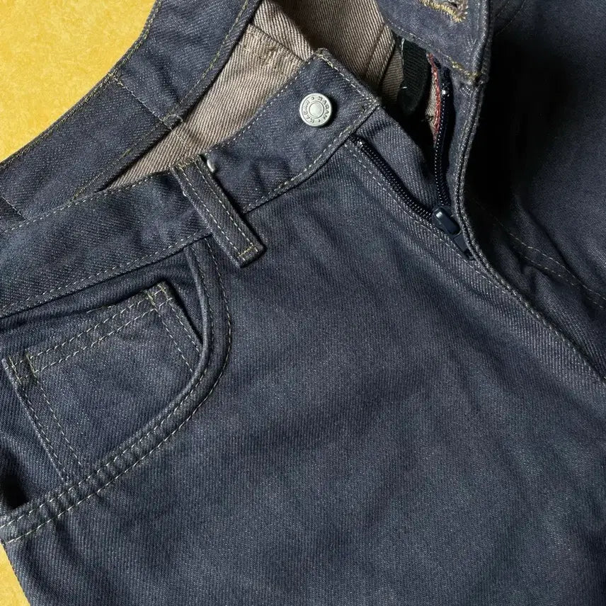 [BUNJANG] Megan Bluejeans Gray Denim High-Waisted Pants / 그레이 데님 하이웨스트 바지