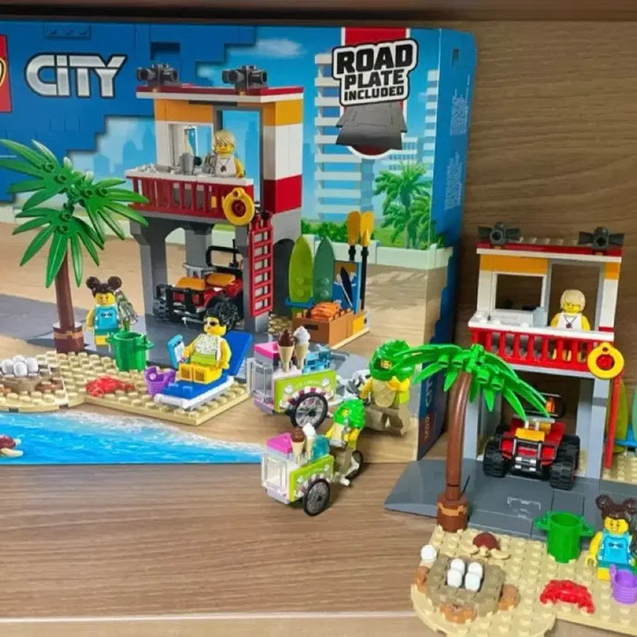 [BUNJANG] LEGO City 60328 Beach Rescue Center / 레고 시티 60328 해변 인명구조대 기지