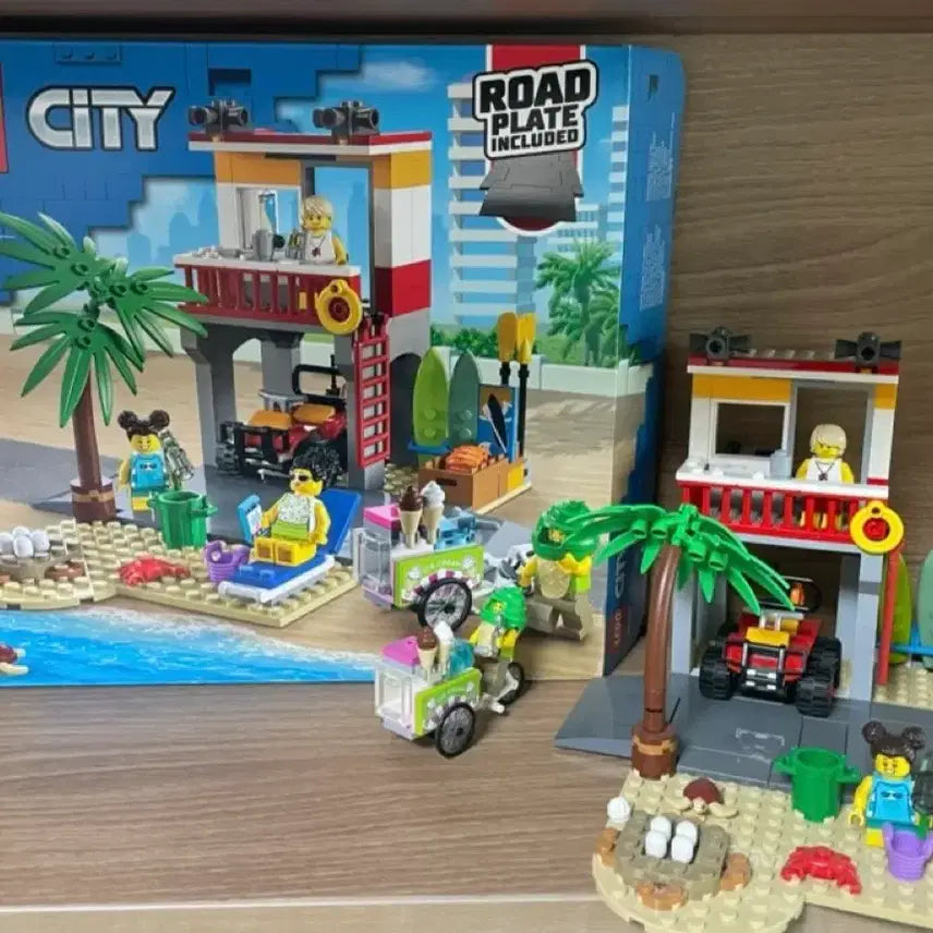 [BUNJANG] LEGO City 60328 Beach Rescue Center / 레고 시티 60328 해변 인명구조대 기지