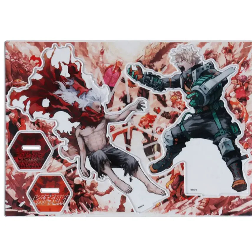 [BUNJANG] My Hero Academia Art Exhibition Mega Acrylic Standee Katsuki Bakugo Shigaraki / 히로아카 원화전 메가아크릴 바쿠고 시가라키