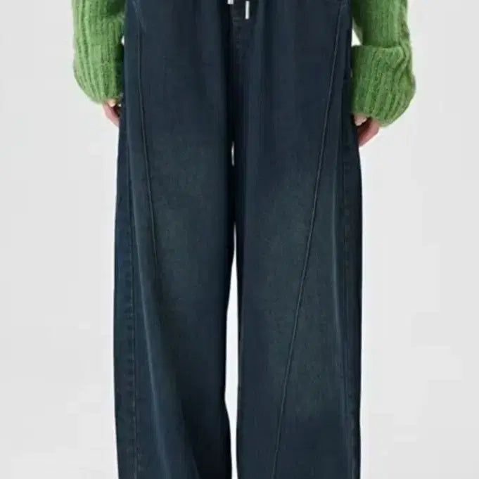 [BUNJANG] GGPX Balloon Wide Denim Pants / GGPX 벌룬 와이드 데님 팬츠