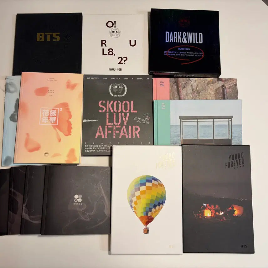 [BUNJANG] BTS Album Bundle Set / BTS(방탄소년단) 앨범 일괄