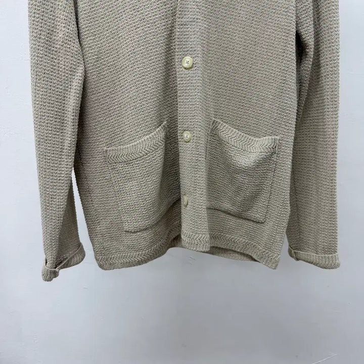 [BUNJANG] Epigram Loose Fit Cardigan Beige XXL (110) / 에피그램 가디건 XXL 110 루즈핏 베이지 남자 가디건 JS49