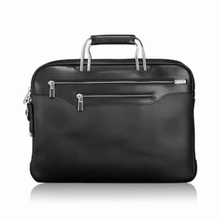 [BUNJANG] Tumi Arrivé Slim Briefcase Leather Collection Document Bag / 투미 슬림 브리프케이스 서류가방 (어리베 레더 컬렉션)