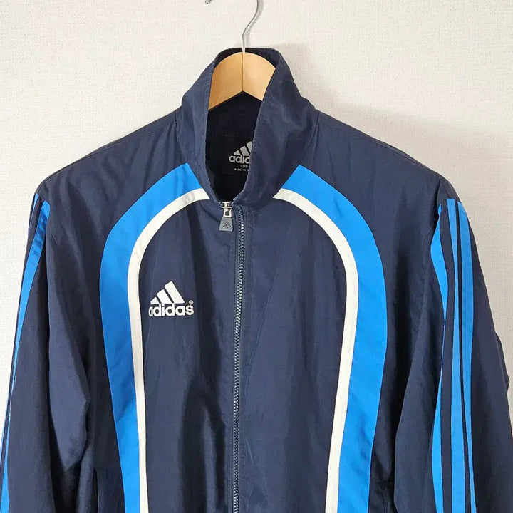[BUNJANG] Adidas 90s Old School Windbreaker Track Jacket Jersey / 90s 아디다스 올드스쿨 바람막이 자켓 져지 트랙탑 윈드브레이커 95