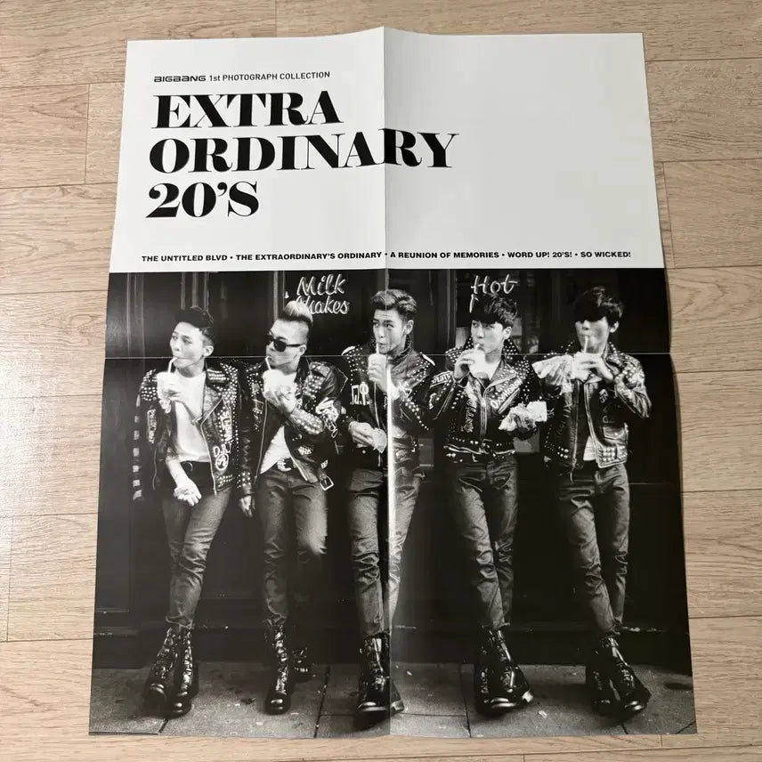 [BUNJANG] BIGBANG 20 Extra Ordinary Poster / 빅뱅 20 엑스트라 올디너리 포스터