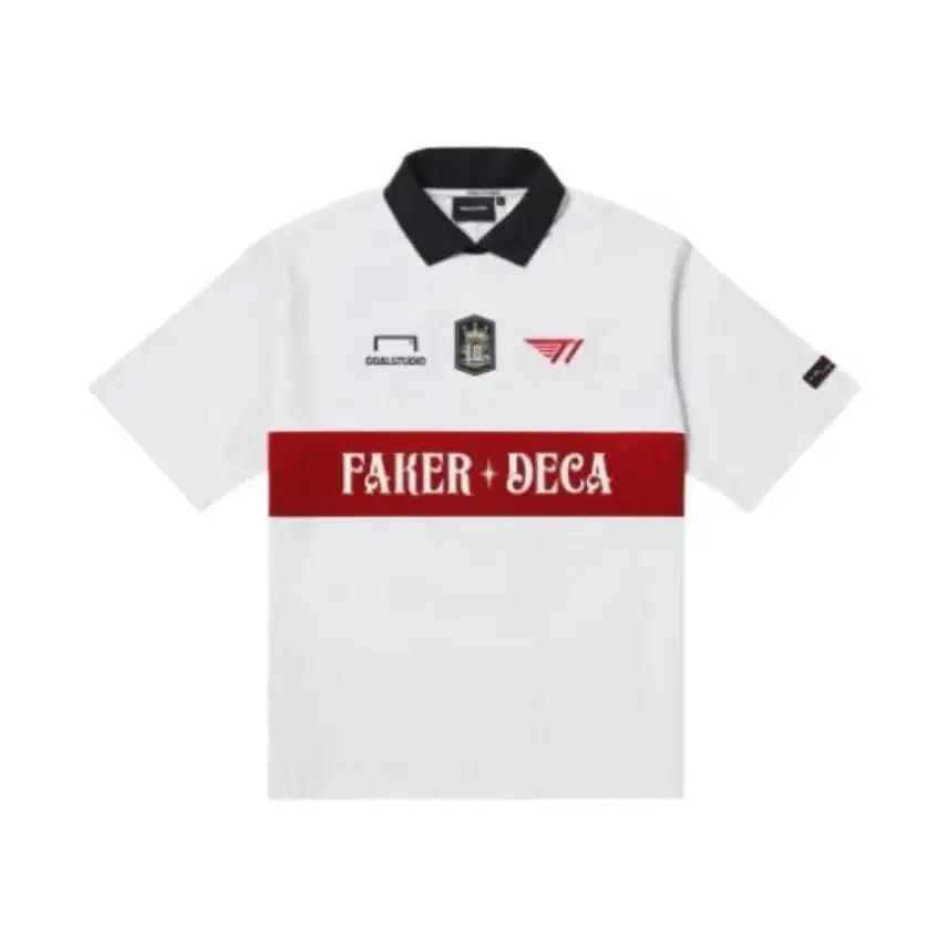 [BUNJANG] Faker 10th Anniversary T-Shirt White/Black Large / 페이커 10주년 기념 티셔츠 새제품