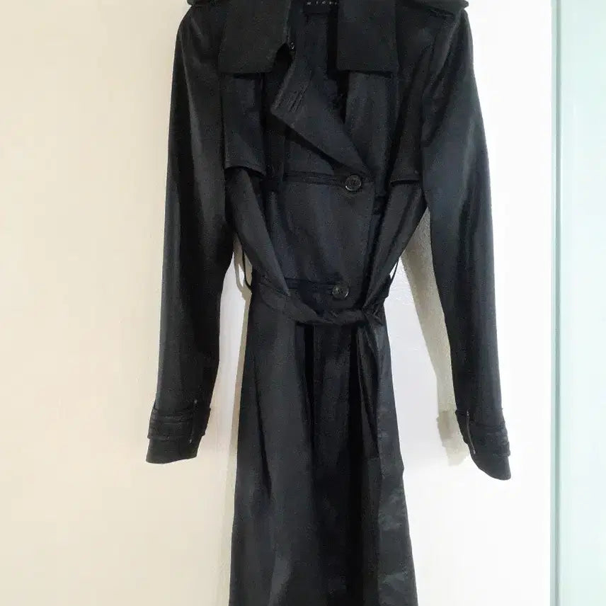 [BUNJANG] It Michaa Black Wool Blend Trench Coat / 잇미샤 미샤 트렌치코트 트렌치자켓 명품자켓 명품코트 바바리 가디건 트렌치