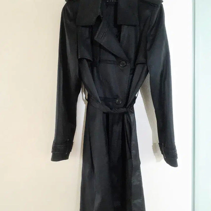 [BUNJANG] It Michaa Black Wool Blend Trench Coat / 잇미샤 미샤 트렌치코트 트렌치자켓 명품자켓 명품코트 바바리 가디건 트렌치