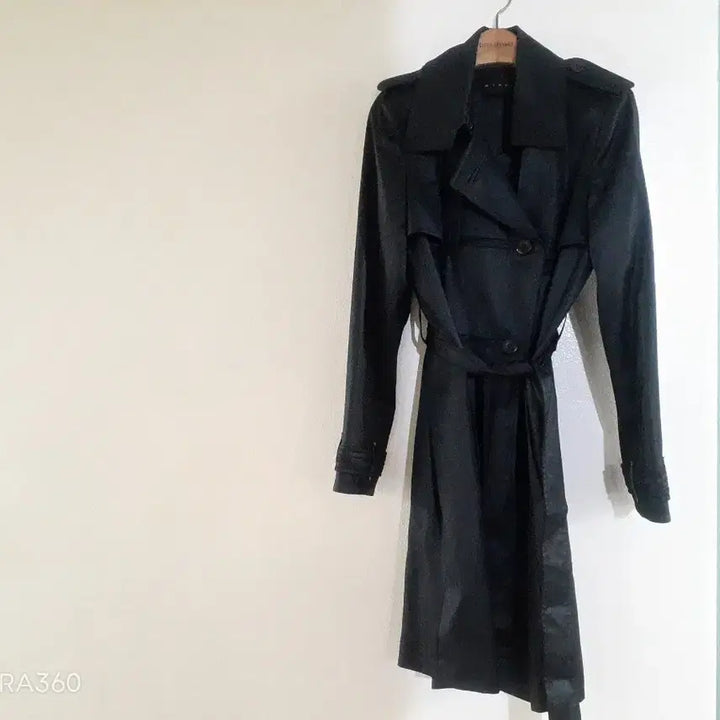 [BUNJANG] It Michaa Black Wool Blend Trench Coat / 잇미샤 미샤 트렌치코트 트렌치자켓 명품자켓 명품코트 바바리 가디건 트렌치