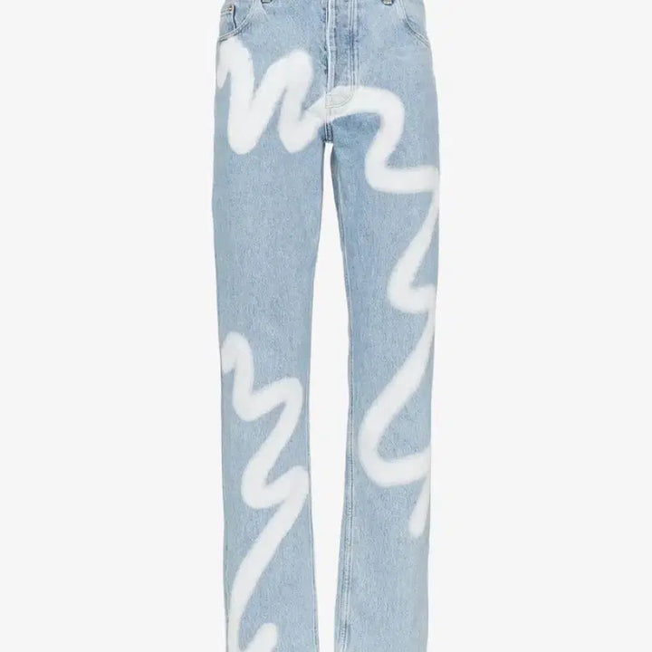[BUNJANG] Martine Rose Spray Jeans / 마틴로즈 스프레이진