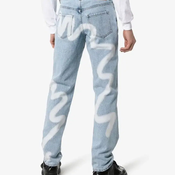 [BUNJANG] Martine Rose Spray Jeans / 마틴로즈 스프레이진
