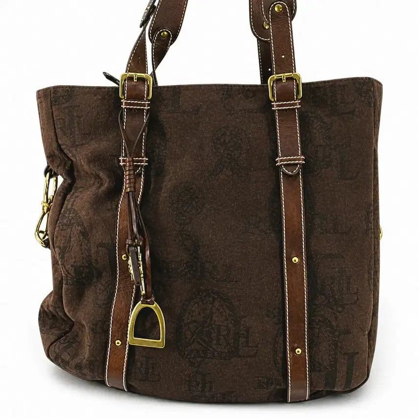 [BUNJANG] Ralph Lauren RRL Canvas Buckle Tote Bag / 랄프로렌 캔버스 버클 토트백 더블알엘 x