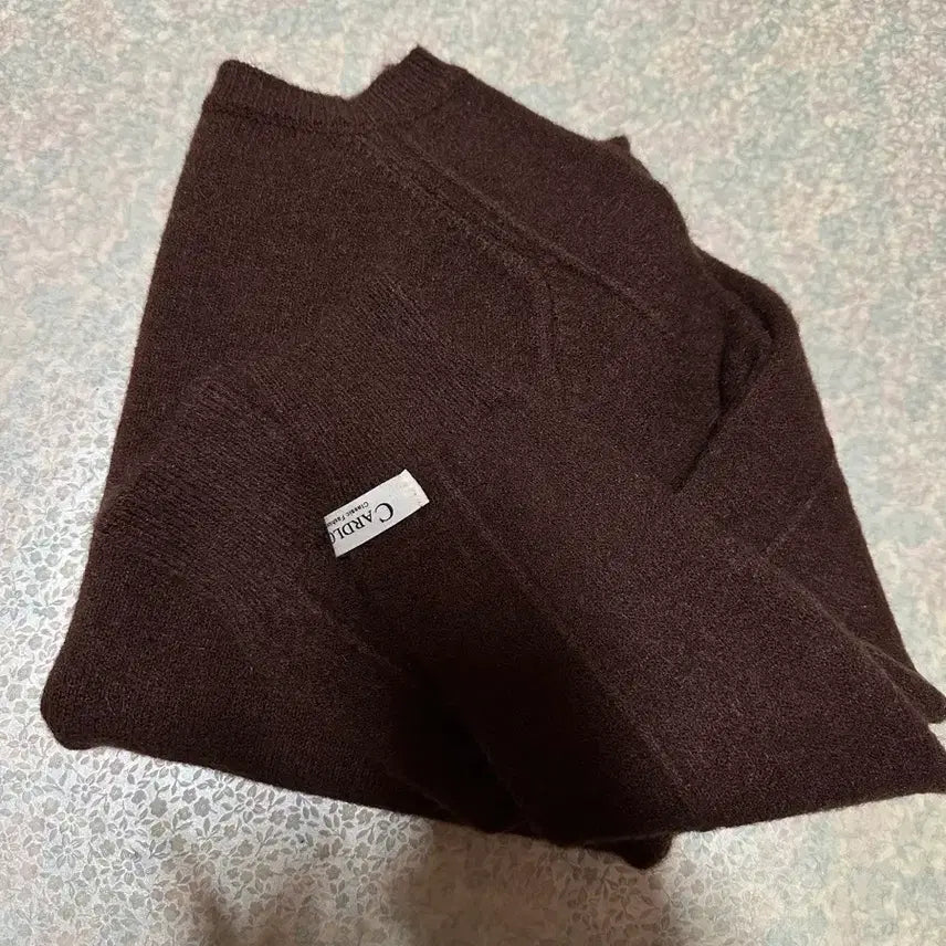 [BUNJANG] Round Brown Knit Sweater / (새상품) 라운드 브라운 니트