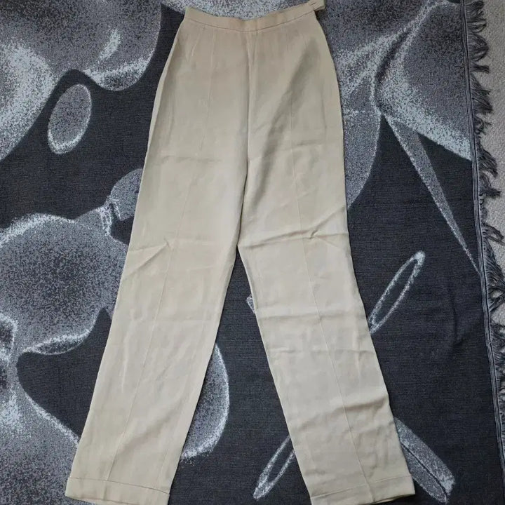 [BUNJANG] Max Mara Acetate Blend Semi-Wide Slacks Pants (Size 25) / 막스마라 세미와이드 슬랙스 팬츠 25