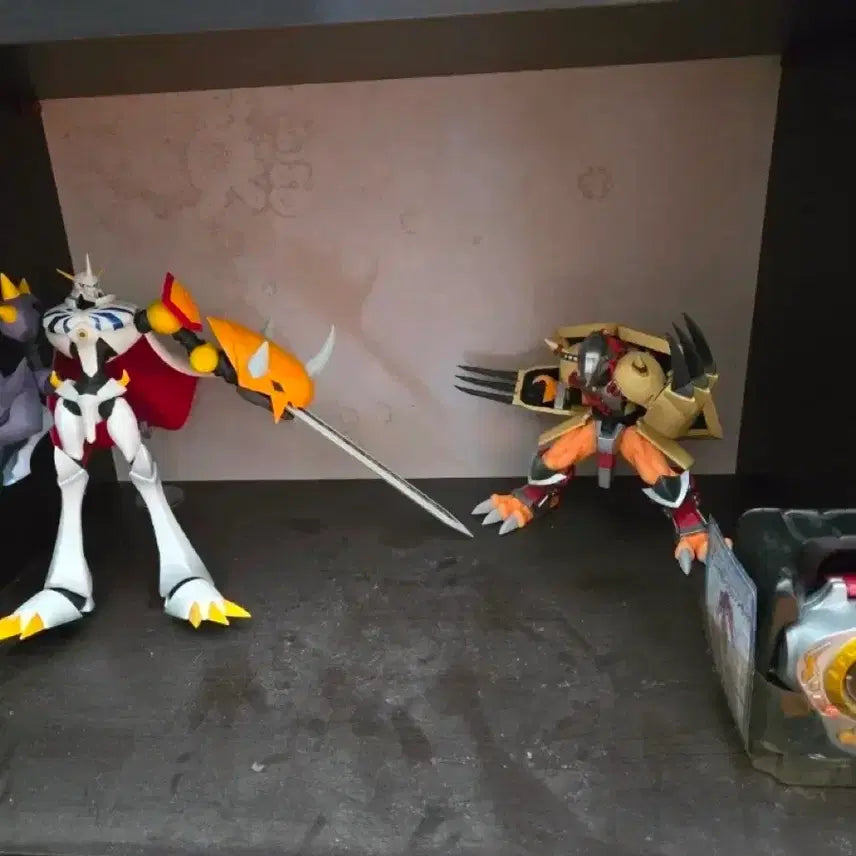 [BUNJANG] Digimon Figure Wargreymon B-Prize Omegamon A-Prize Set / 디지몬 피규어 워그레이몬B상 오메가몬A상 세트 엄청급쳐!!