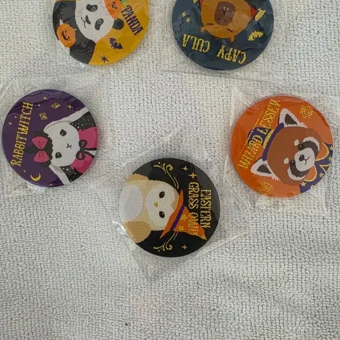 [BUNJANG] Everland Halloween Pin Badge Set / 에버랜드핀뱃지
