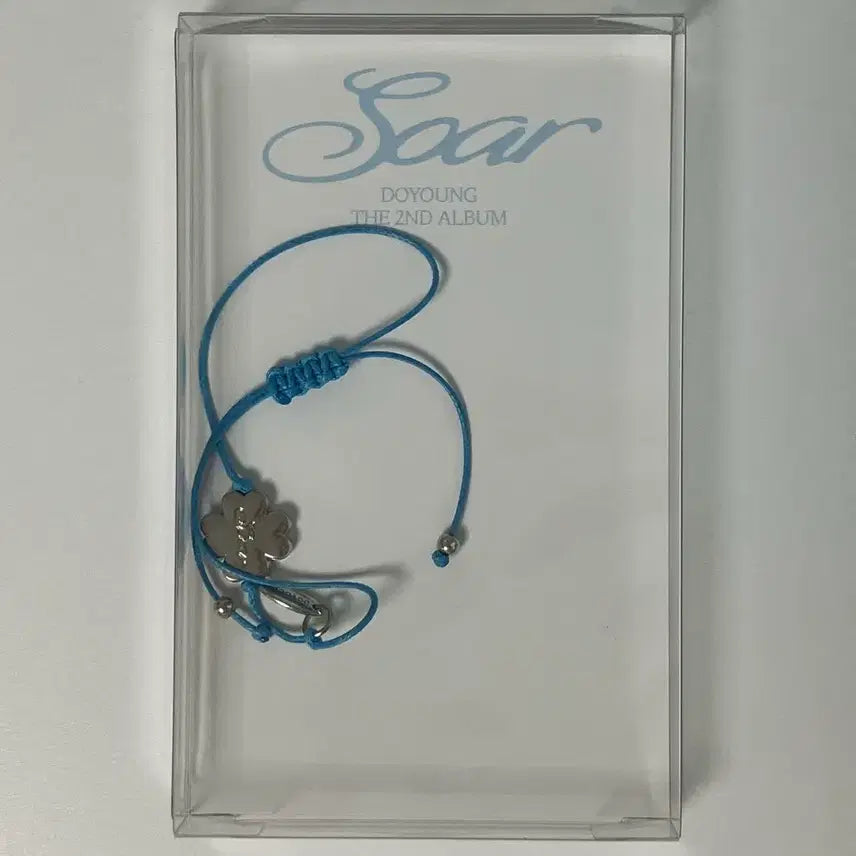 [BUNJANG] NCT Doyoung Suaier Clover Bracelet Sealed / 도영 소어 클로버 팔찌 미개봉