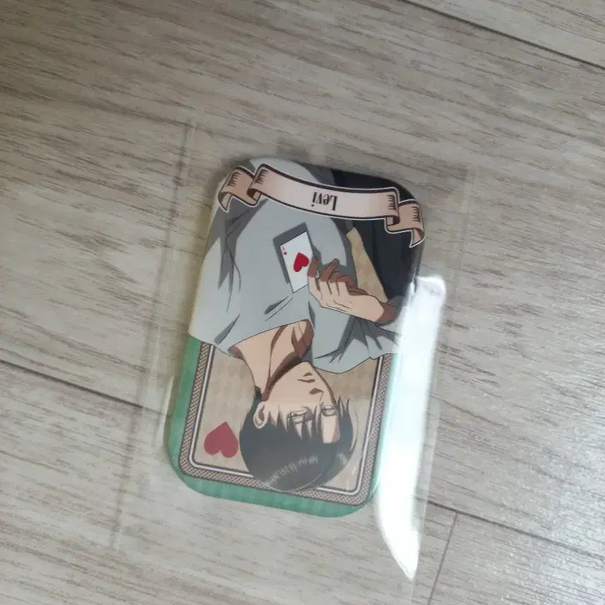 [BUNJANG] Attack on Titan Levi Mikasa Can Badge Bundle Set / 진격의 거인 진격거 리바이 미카사 캔뱃지 일괄
