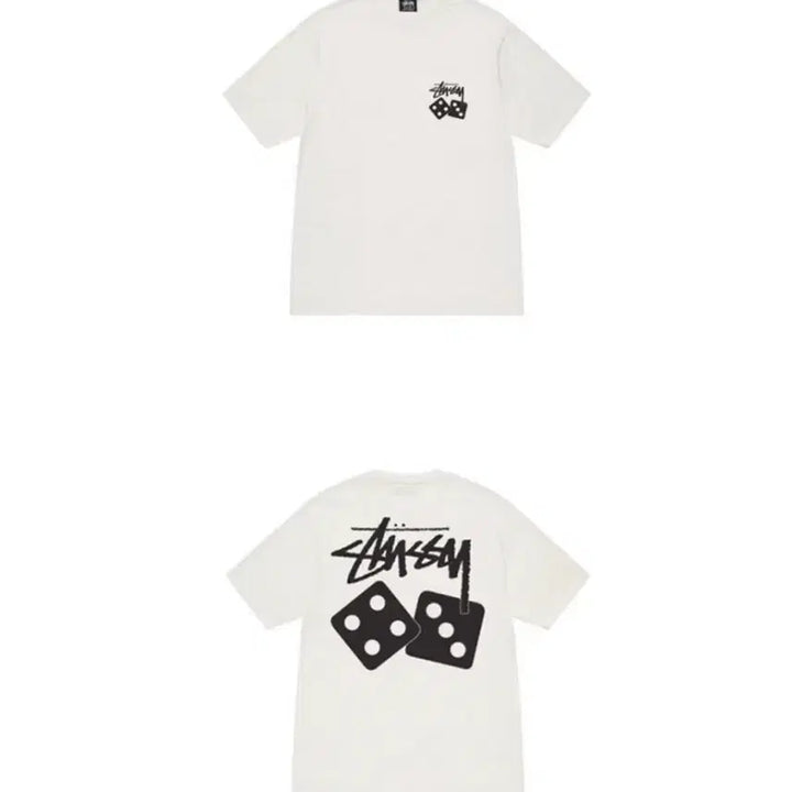[BUNJANG] Stüssy Dice Pigment / 8 Ball Short Sleeve T-Shirt / 새상품) 스투시 다이스 피그먼트/8볼 반팔