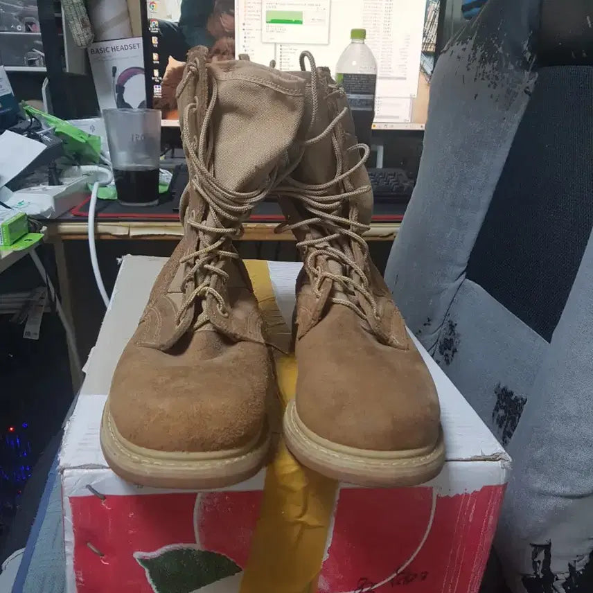 [BUNJANG] US Army Zaytun Division Desert Boots 260EE / 05년 국군 자이툰 파병부대 사막화 260EE