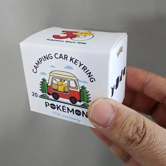 [BUNJANG] Pokemon 30th Anniversary Lotteria Camping Car Keychain (Sealed) / 포켓먼 30주년 롯데리아 키링 미개봉