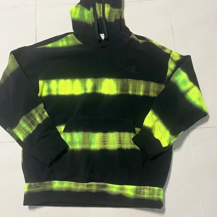 [SOLD OUT] 노스페이스 플리스 형광 타이 다이 후드티