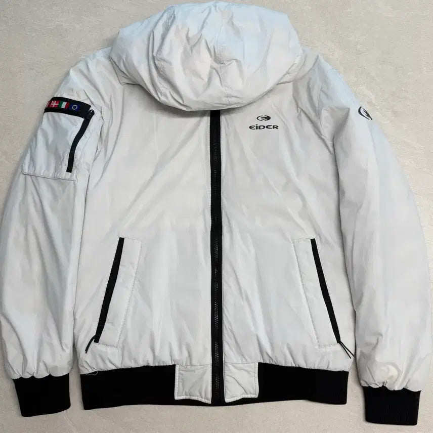 [BUNJANG] Eider White Short Padded Jacket (M) / 아이더 화이트 숏패딩 M 새상품