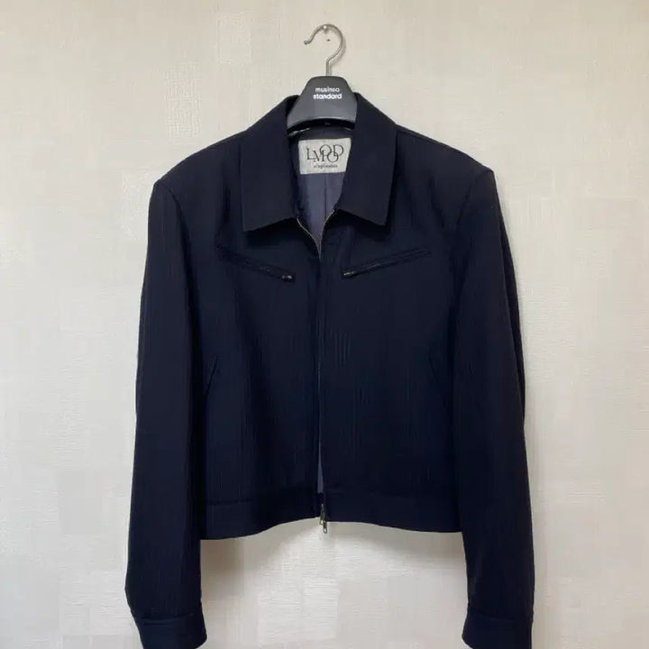 [BUNJANG] Elwood Rigel Wool Silk Blend Stripe Jacket 46 / 엘무드 리겔 울 실크 블렌드 스트라이프자켓 46