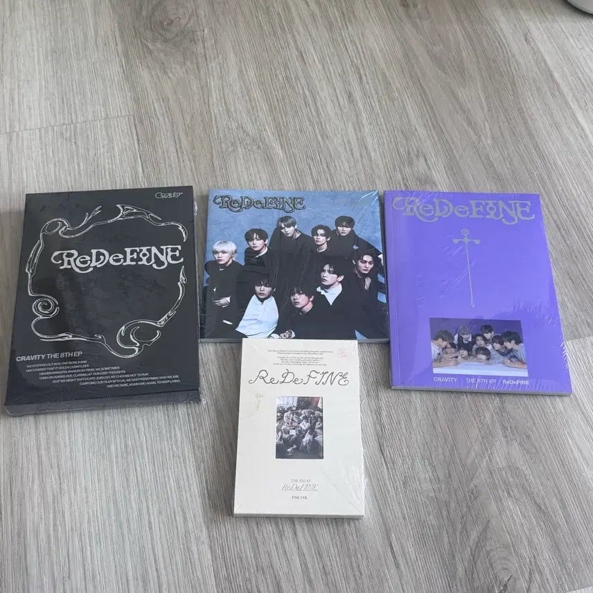 [SOLD OUT] 크래비티 CRAVITY ReDEFINE 앨범 4종 일괄 (미개봉)