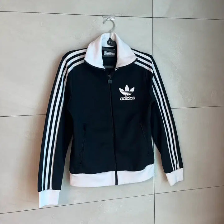 [BUNJANG] Adidas Classic Firebird Track Jacket Black/White / 아디다스 클래식 파이어버드 검,흰 져지 [S]