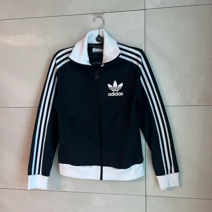 [BUNJANG] Adidas Classic Firebird Track Jacket Black/White / 아디다스 클래식 파이어버드 검,흰 져지 [S]