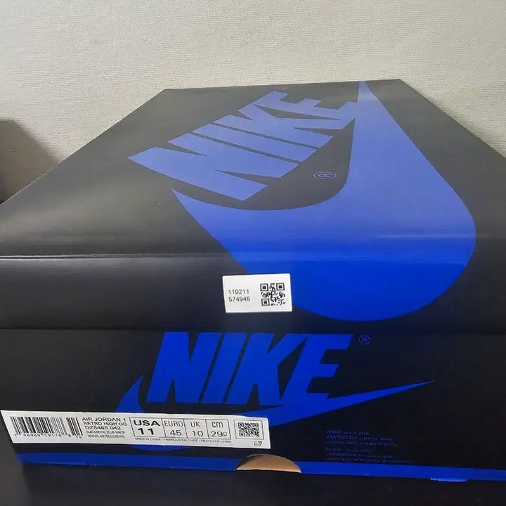 [BUNJANG] Air Jordan 1 High OG Sneakers (Size 290) / 조던1 하이 290
