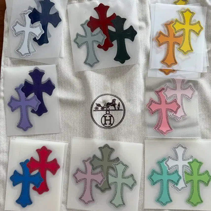 [BUNJANG] Chrome Hearts Multi-Purpose Patch Stickers / 크롬하츠 다용도 패치 스티커