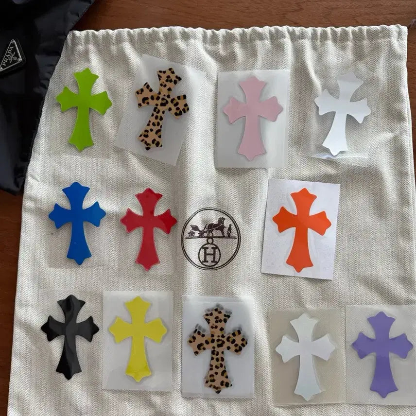 [BUNJANG] Chrome Hearts Multi-Purpose Patch Stickers / 크롬하츠 다용도 패치 스티커