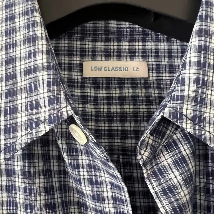 [BUNJANG] Low Classic LC Check Shirt S / 로우클래식 LC 체크 셔츠 s