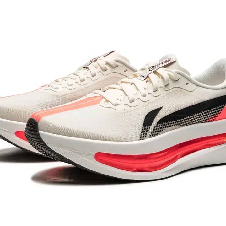 [BUNJANG] Li-Ning Red Rabbit Running Shoes Ivory/Red (220) with Superior Cushioning Technology / 리닝 적토끼 아이보리/레드 220 (보메로프리엄쿠션감)