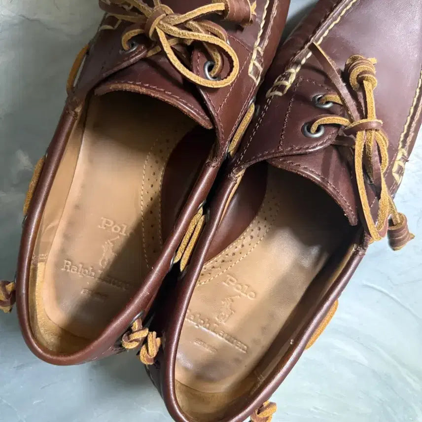 [BUNJANG] Polo Ralph Lauren Boat Shoes Deck Shoes / 폴로 랄프로렌 보트슈즈 데크슈즈